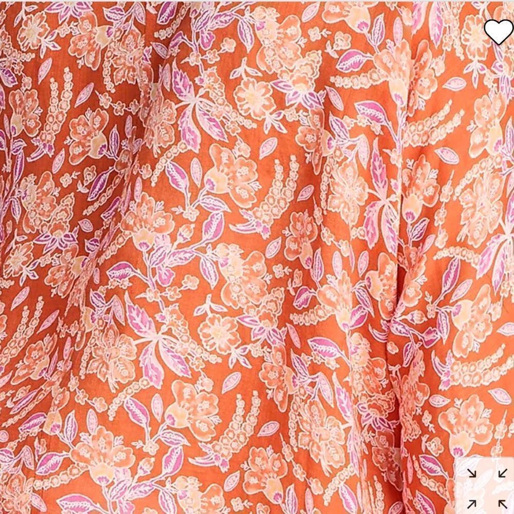 J Crew Ramie Tunic Top in Painted Block Print NWT - Picture 4 of 12
